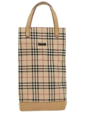 Burberrys Blue Label Japan Nova Check Bucket Tote